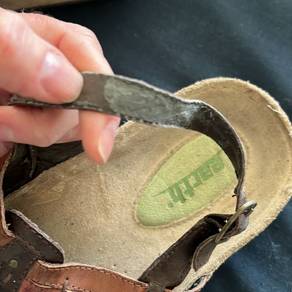 Earth Kalso 8 Sizzle Iris Bark Multi Leather Upper Used Priced to sell no offers - Picture 4 of 7